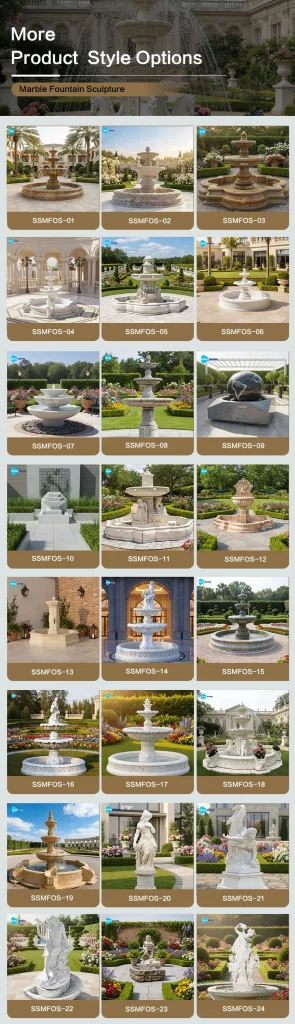 marble fountain sculpture