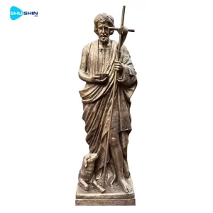 Bronze Hippocrates Sculpture Greek God Of Medicine Statue Modern Desktop Decor