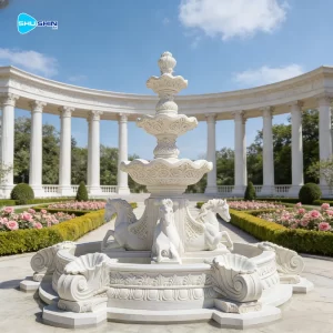 Marble Factory Custom Garden Estate Luxury European Design Outdoor Park Decoration Anti