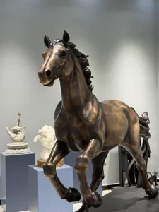 Custom Bronze Horse Sculpture: Design-to-Packing Summary
